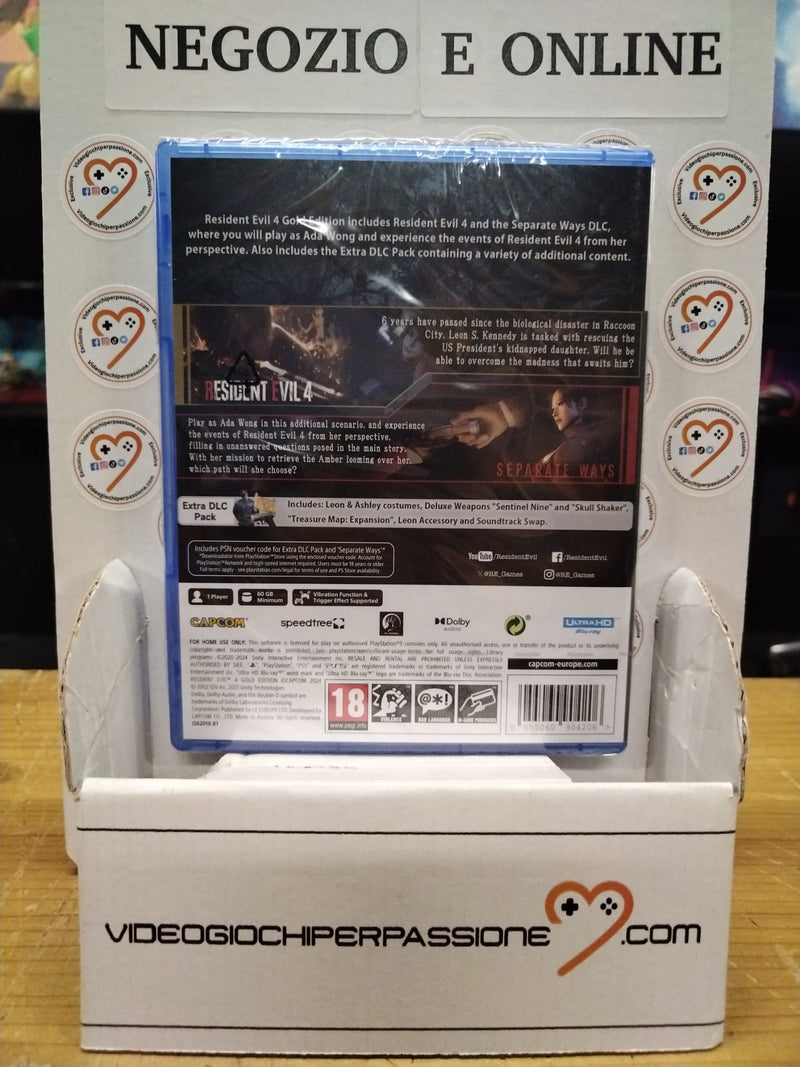 Resident Evil 4 Remake Gold Edition PlayStation 5 (10049120371024)