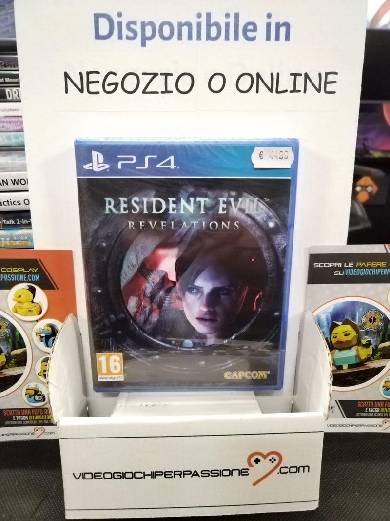 RESIDENT EVIL  REVELATIONS PS4 (versione inglese) (8760888099152)