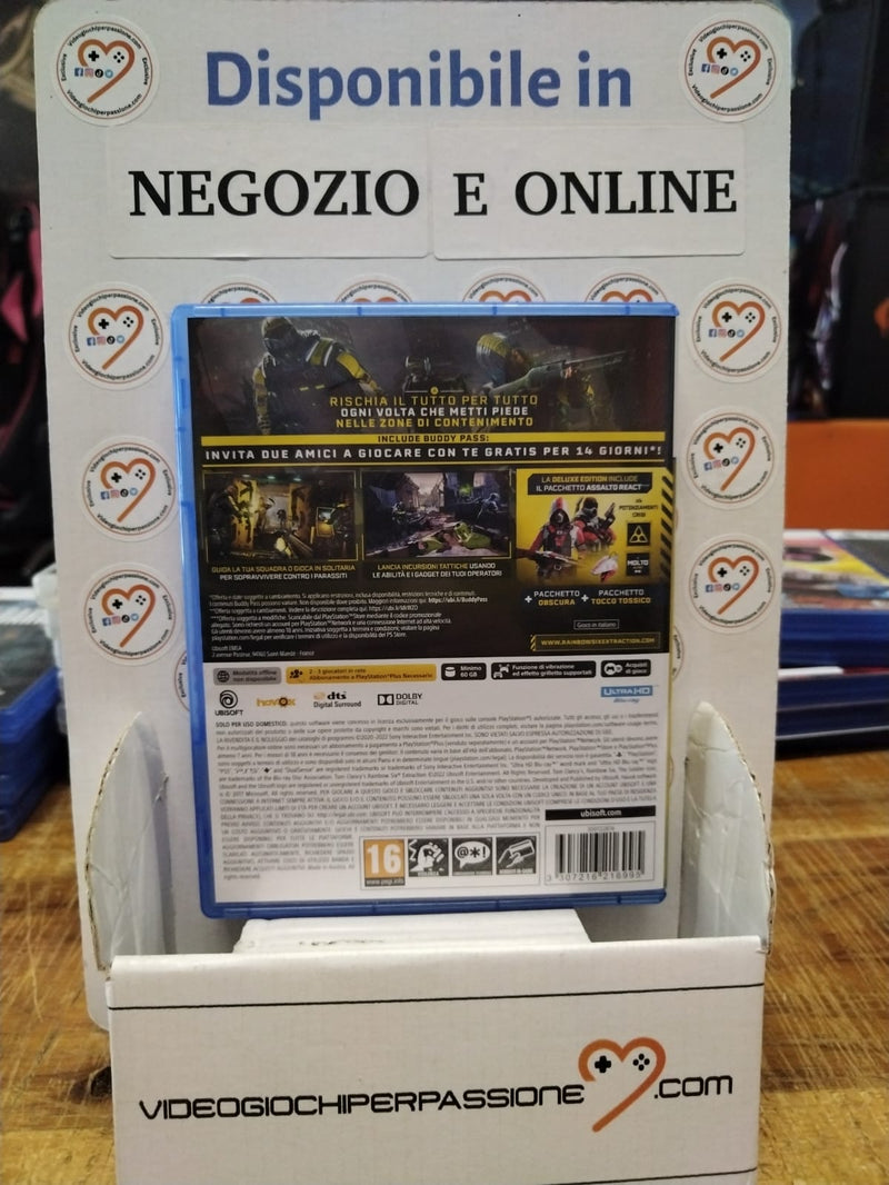 Tom Clancy's Rainbow Six Extraction Ps5 (usato garantito)(versione italiana) (10163713409360)