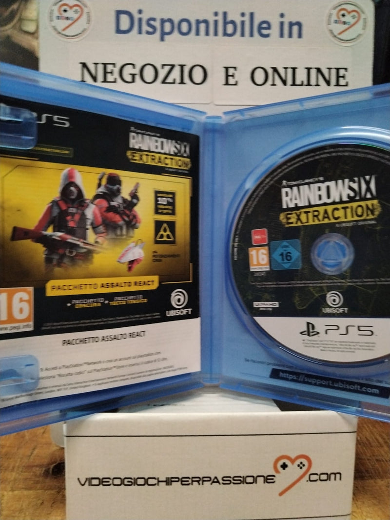 Tom Clancy's Rainbow Six Extraction Ps5 (usato garantito)(versione italiana) (10163713409360)