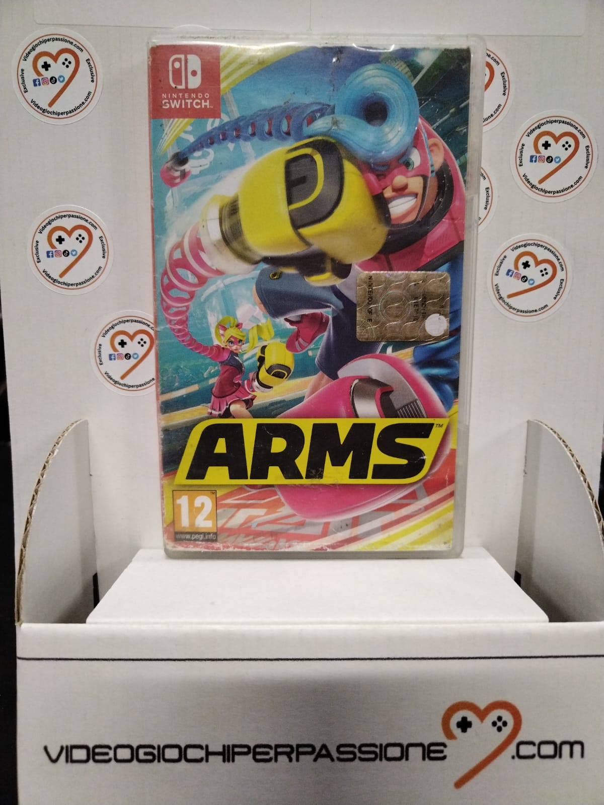 Arms - Nintendo Switch Edizione ITALIANA Versione su scheda (usato gar