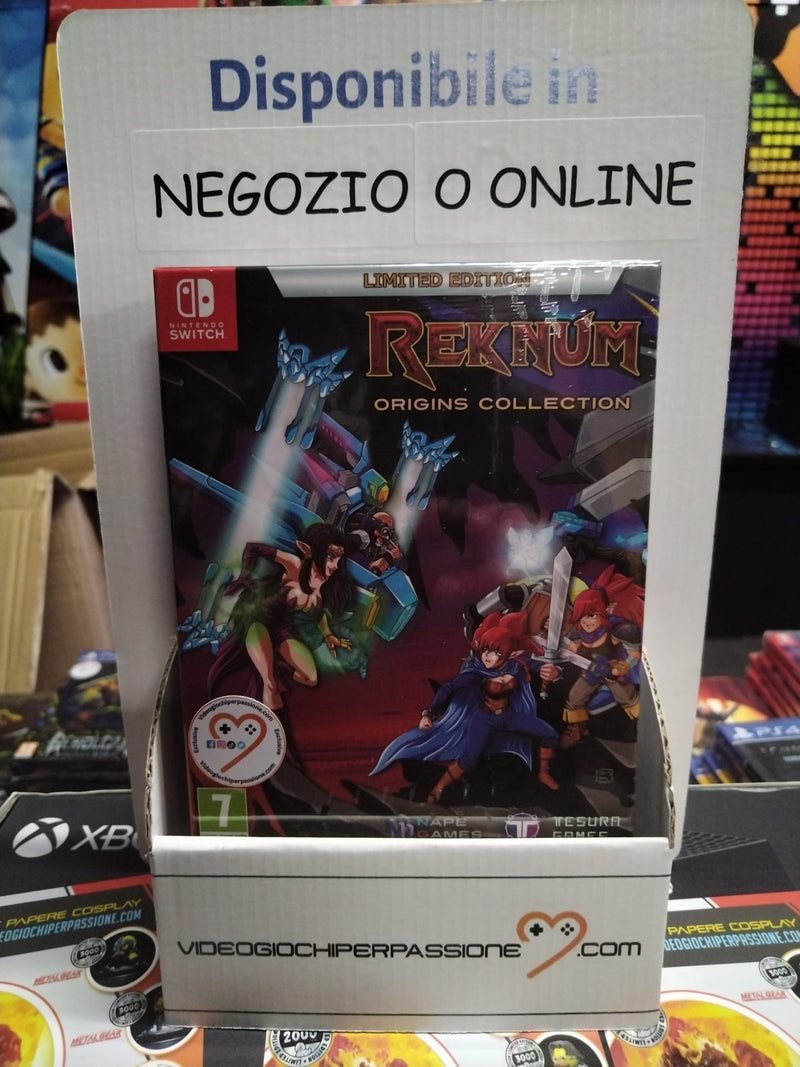 Reknum Origins Collection Limited Edition Nintendo Switch Edizione Europea (8551120372048)