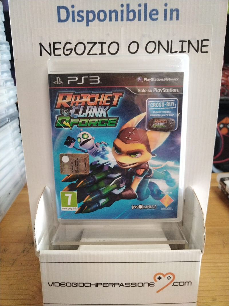 RATCHET & CLANK A SPASSO NEL TEMPO PLATINUM PLAYSTATION 3 EDIZIONE ITALIANA (copia) (9538328068432)