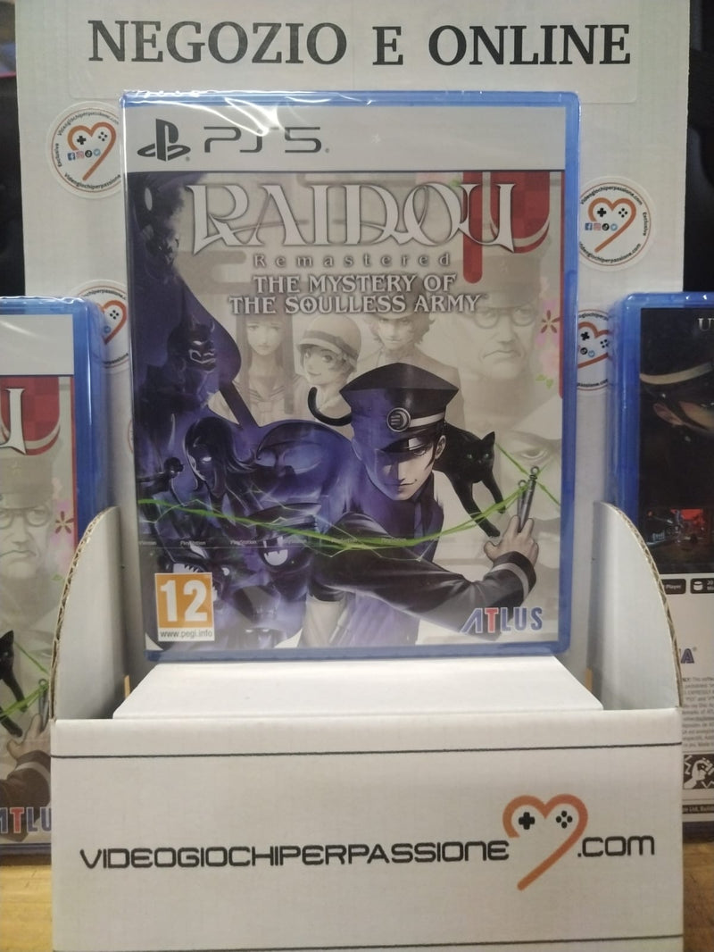 RAIDOU Remastered: The Mystery of the Soulless Army PS5 (versione europea) (10126596473168)