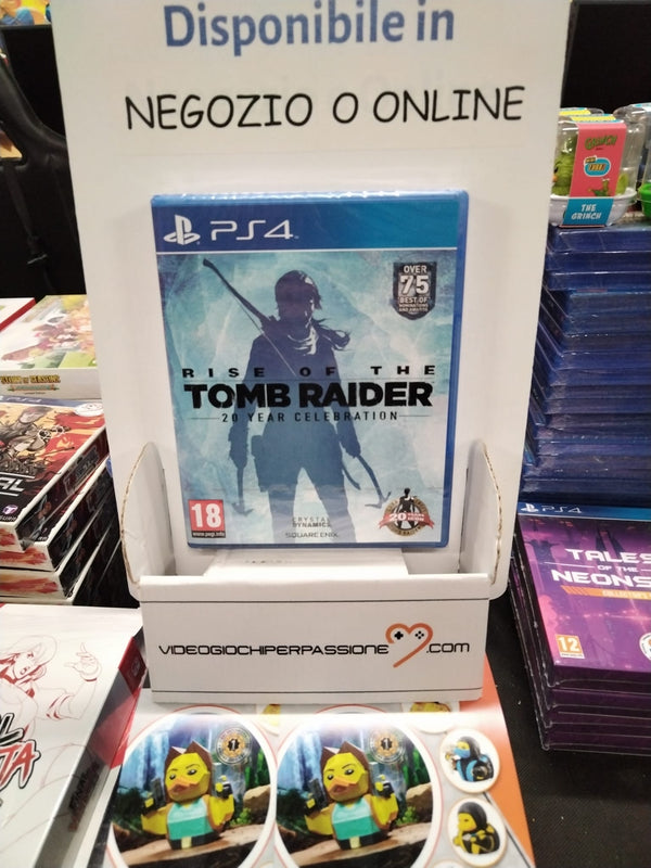 RISE OF THE TOMB RAIDER 22 YEAR CELEBRATION PS4 (versione inglese) (4643058974774)