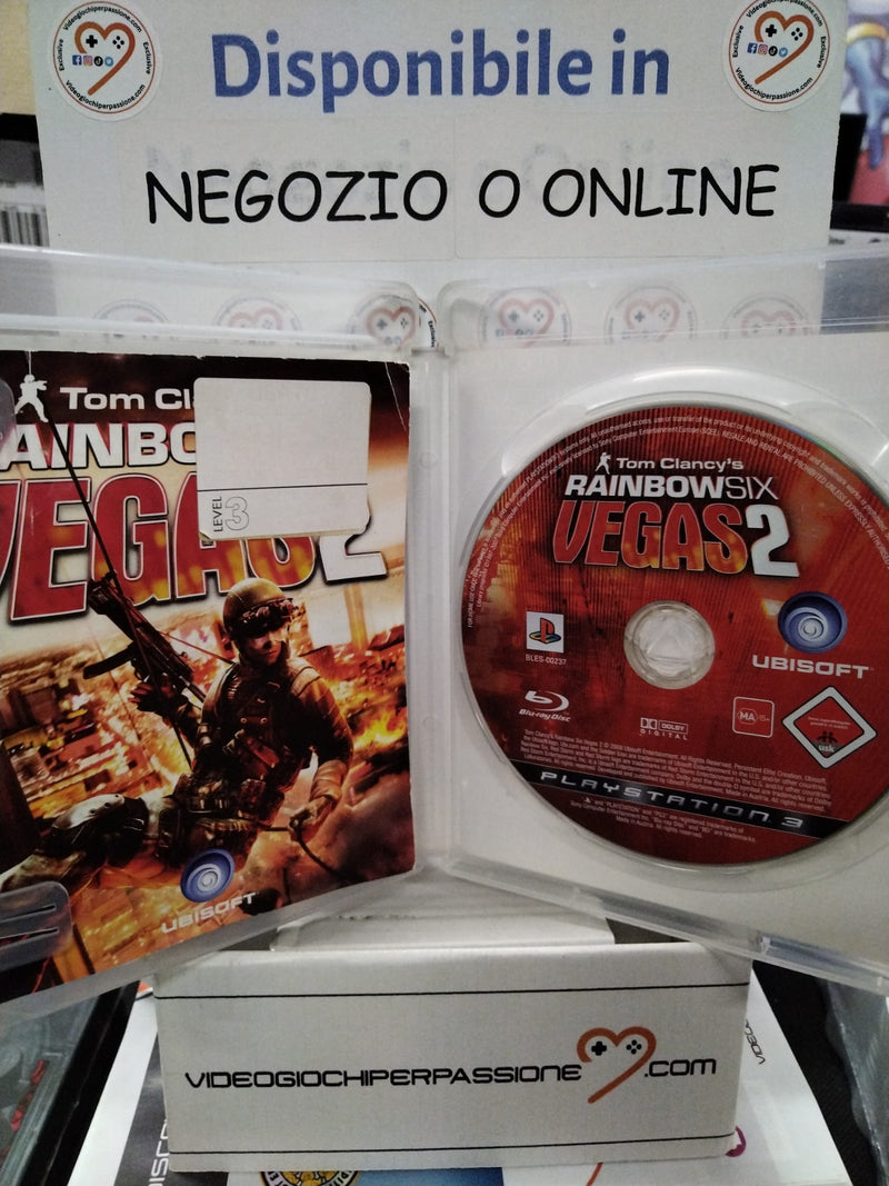 Tom Clancy's RAINBOW SIX VEGAS 2 edizione completa PS3 (usato)(parlato in italiano) (Copia) (9696833077584)