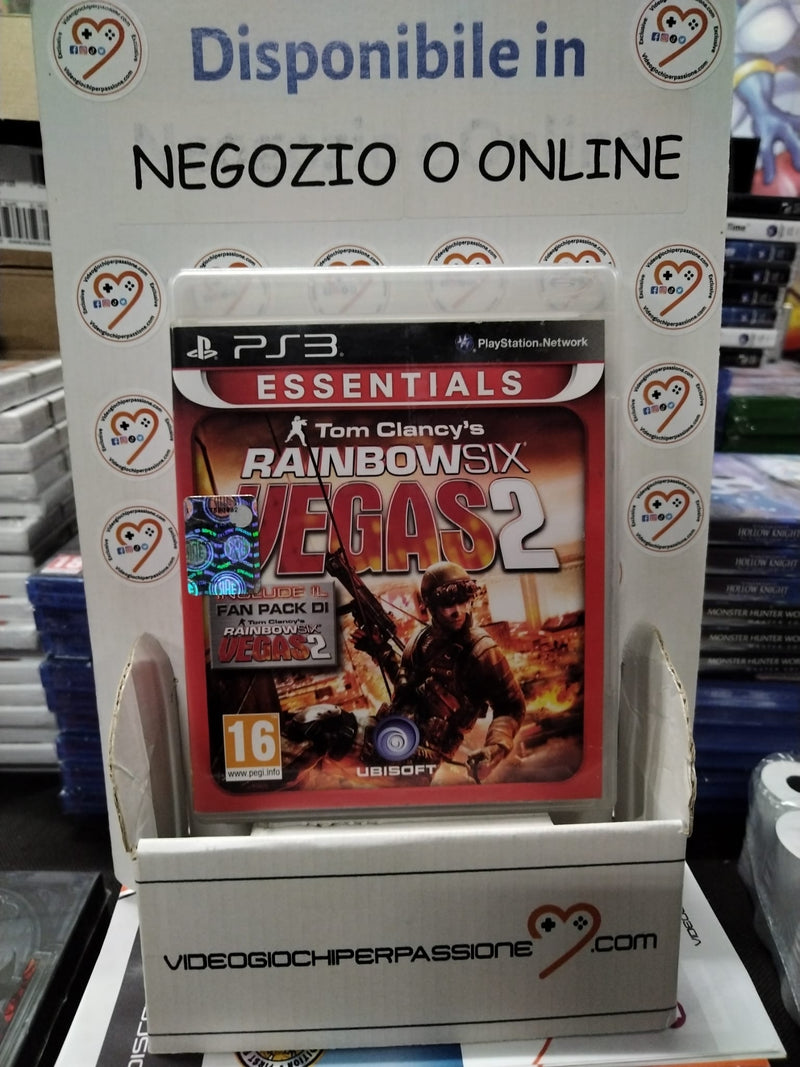 Tom Clancy's RAINBOW SIX VEGAS 2 edizione completa PS3 (usato)(parlato in italiano) (Copia) (9696833077584)