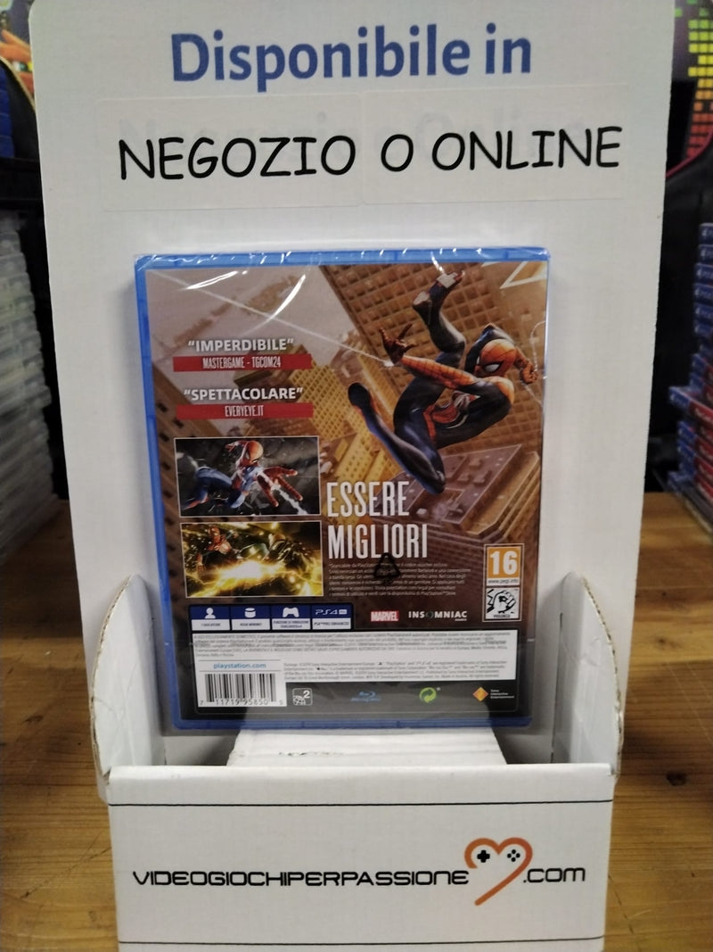 Marvel Spider-Man Playstation 4  Edizione Europea con Italiano (6550387949622)