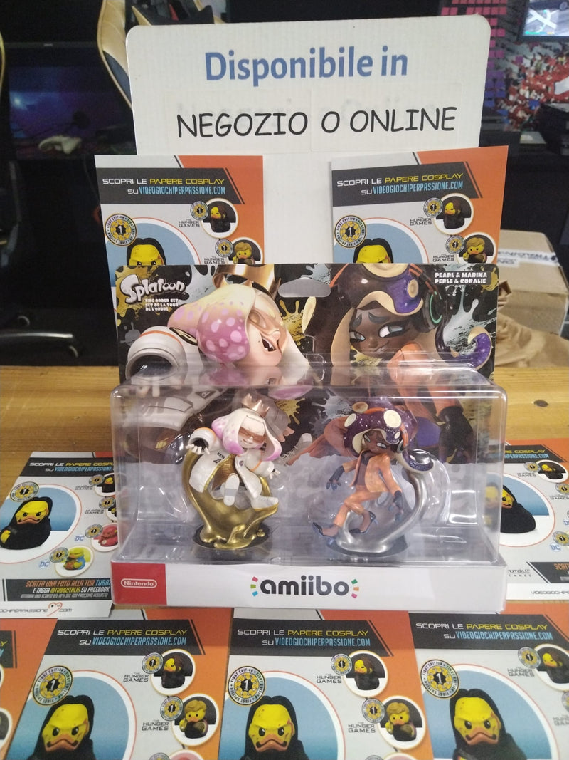 Nintendo Amiibo Set – Torre dell'Ordine Alga e Nori -  Splatoon Collection [PRE-ORDINE] (9534972002640)