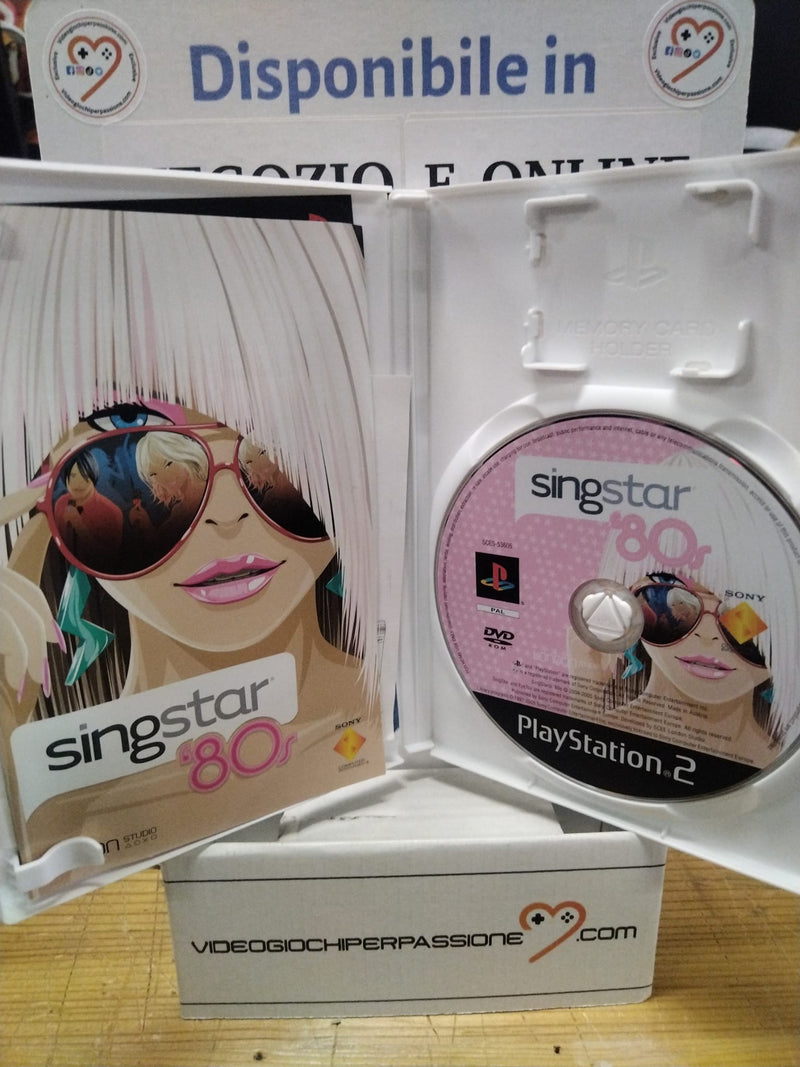 SingStar 80s PS2 (usato garantito)(versione italiana) (10132204880208)