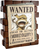 One Piece : Poster Wanted Luffy-Plastoy - Salvadanaio (10092147835216)