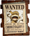 One Piece : Poster Wanted Luffy-Plastoy - Salvadanaio (10092147835216)