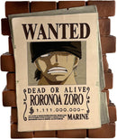 One Piece : Poster Wanted Zoro-Plastoy - Salvadanaio (10092131385680)
