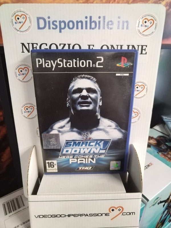 SMACK DOWN! HERE COMES THE PAIN PS2 (versione inglese) (Copia) (10138200473936)