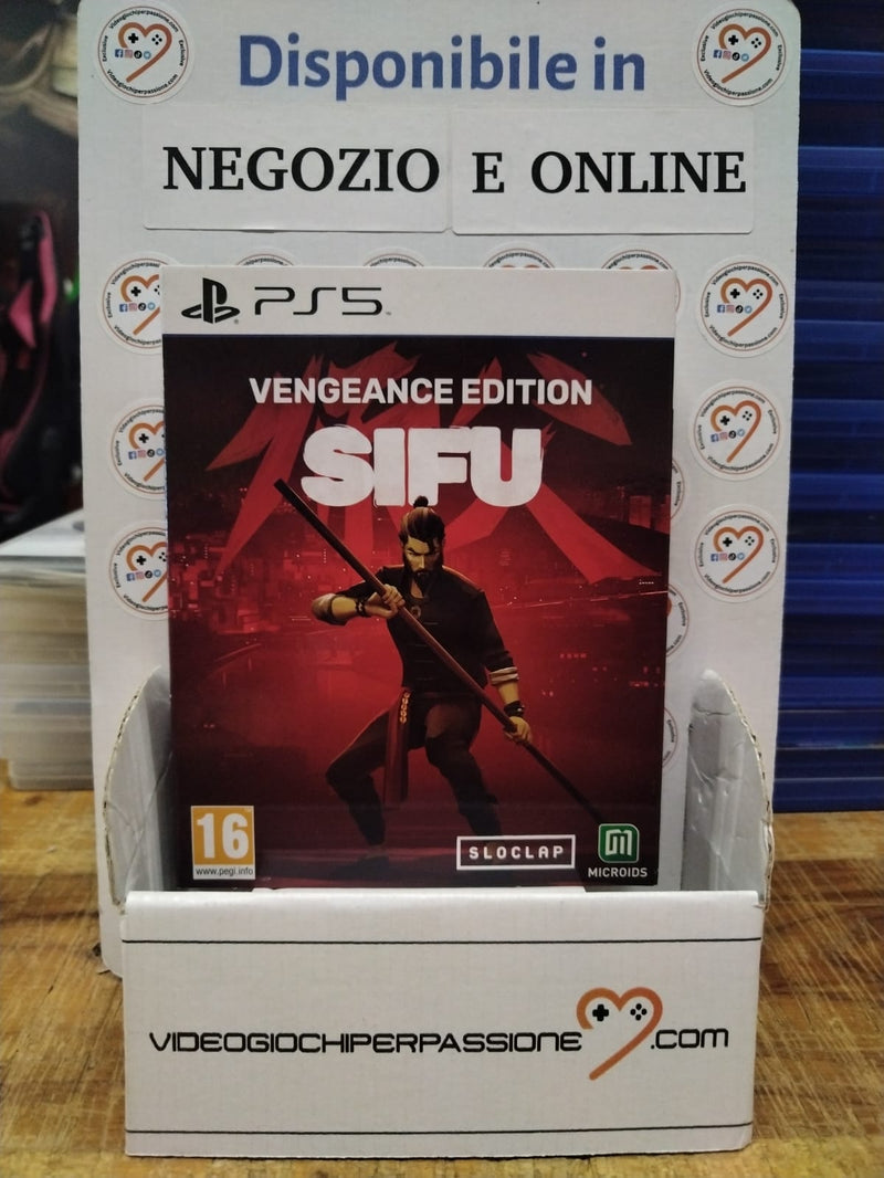 SIFU Vengeance Edition - Steelbook - PS5 (usato garantito) (10162785747280)