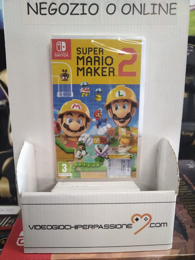 SUPER MARIO MAKER 2 NINTENDO SWITCH EDIZIONE ITALIANO (4525689372726)