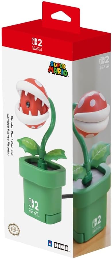 Telecamera Super Mario Piranha per  NINTENDO SWITCH 2 (10126789640528)