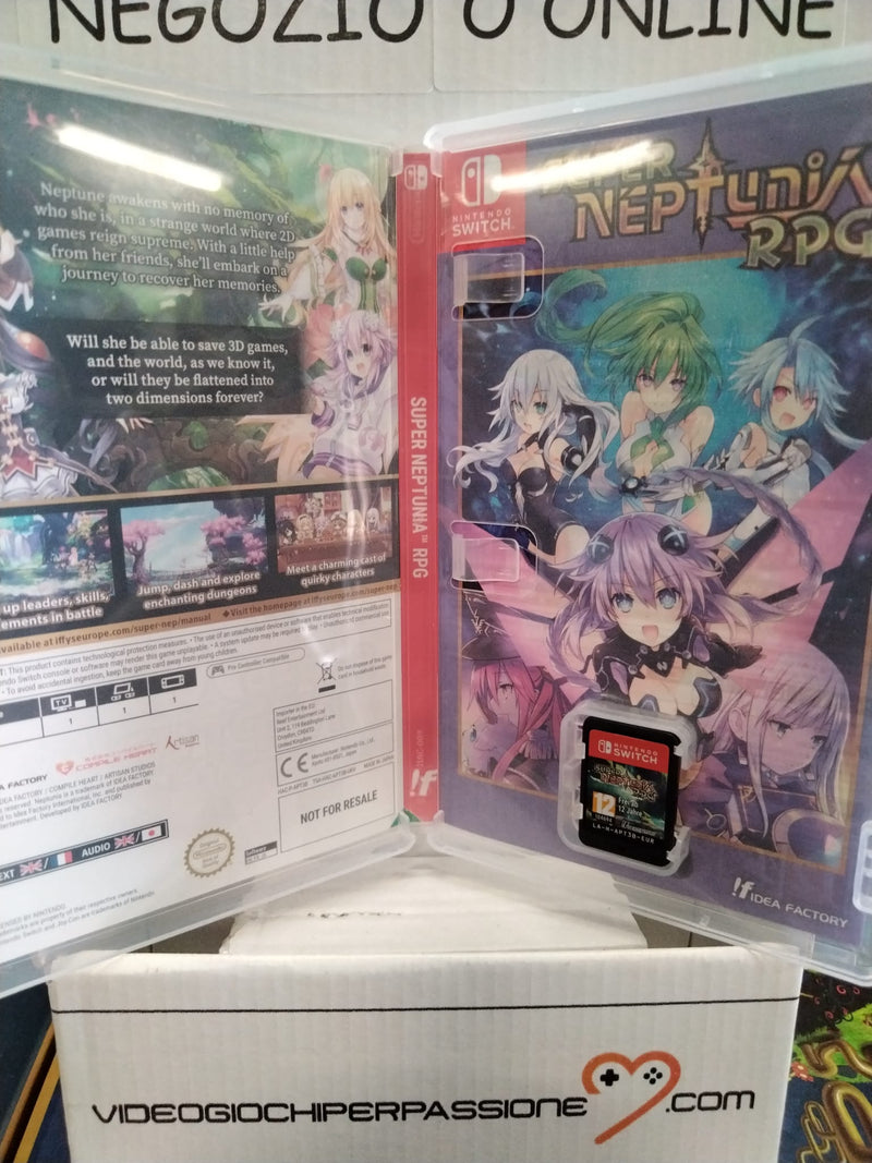 super  Neptunia RPG Nintendo Switch Edizione Europea (usato)(garantito) (9264117023056)