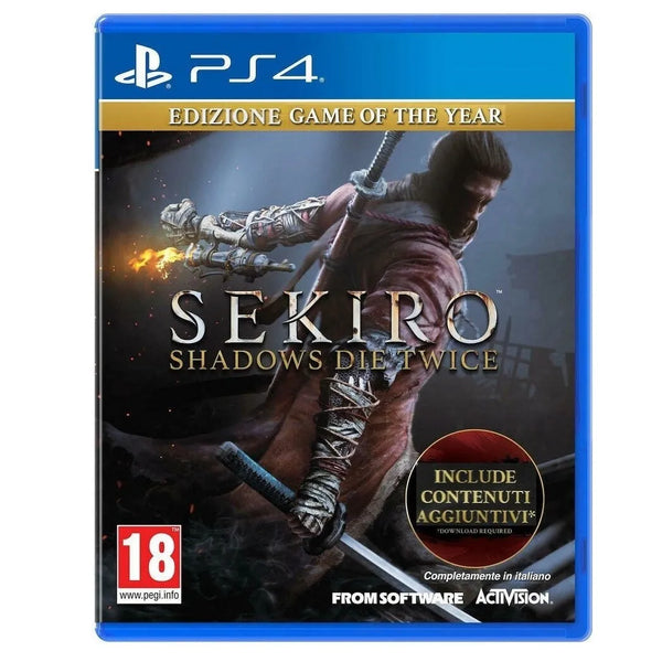 Sekiro Shadows Die Twice Playstation 4  GAME THE YEAR EDITION Edizione Italiana (8747411276112)