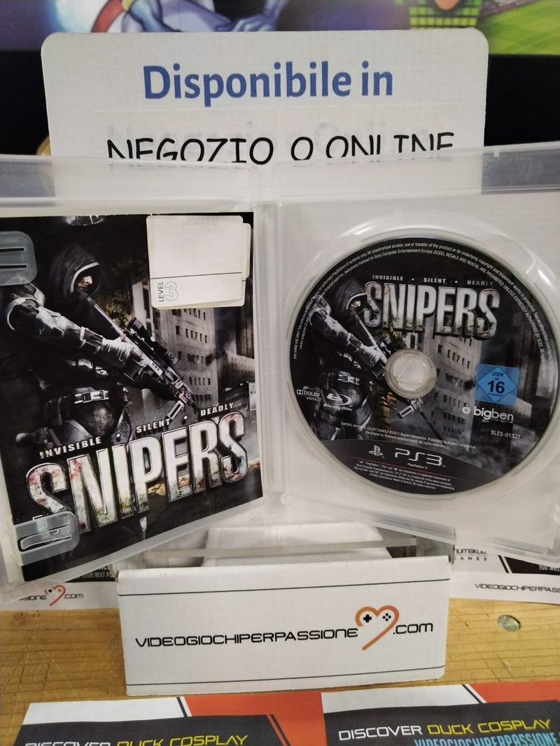 SNIPERS PS3 (usato garantito) (9542516965712)