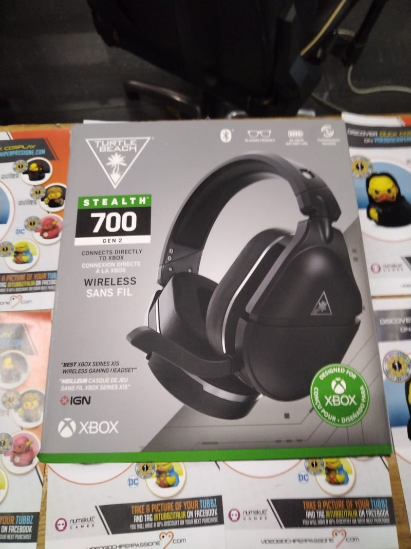 Turtle Beach Stealth 700 2a generazione Xbox One X|S Cuffie da gioco wireless - Nero (usato garantito) (10139190853968)