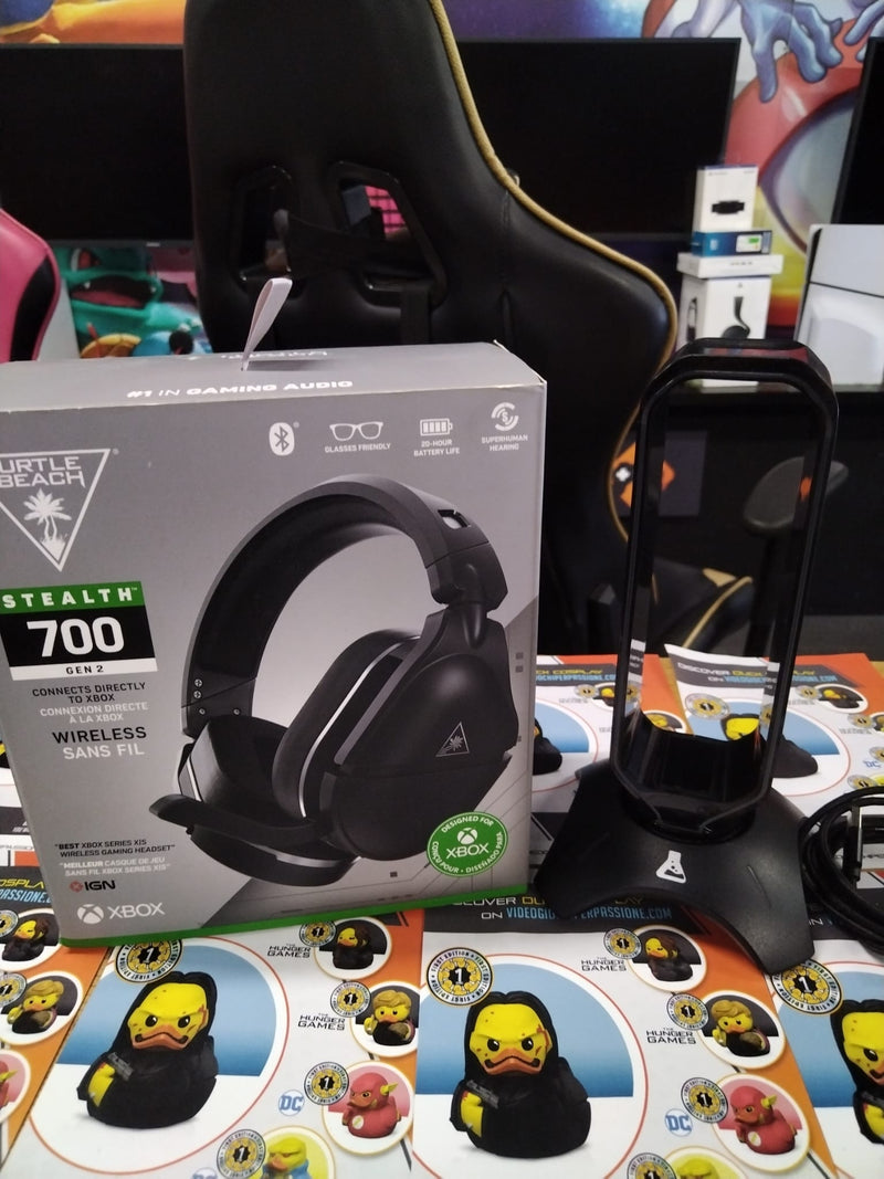 Turtle Beach Stealth 700 2a generazione Xbox One X|S Cuffie da gioco wireless - Nero (usato garantito) (10139190853968)
