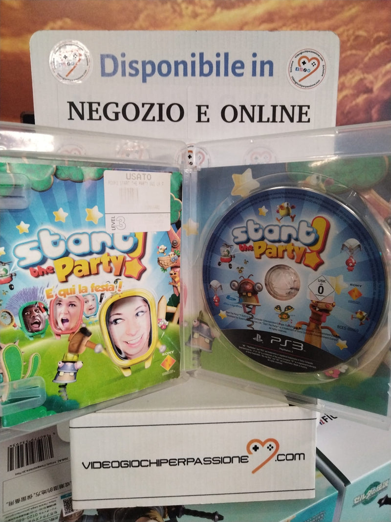 Start the Party! È qui la festa! PS3 (usato garantito)(versione italiana) (10136934285648)