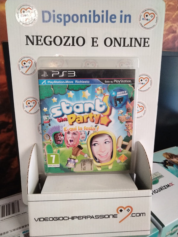 Start the Party! È qui la festa! PS3 (usato garantito)(versione italiana) (10136934285648)