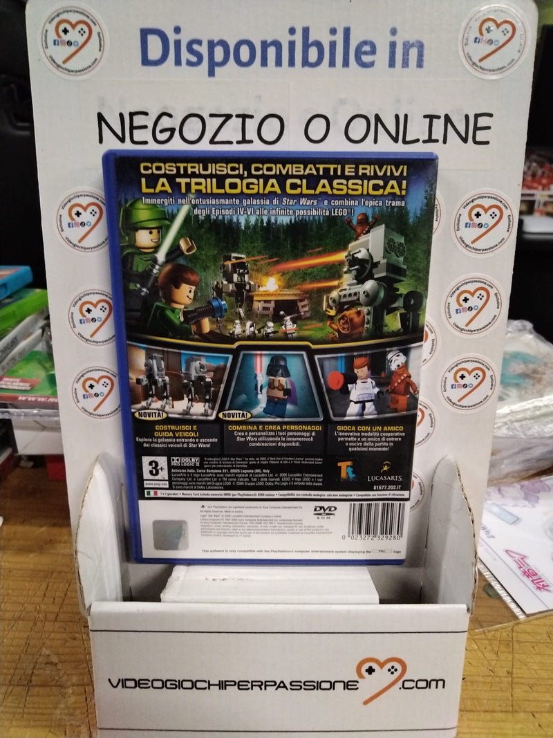 LEGO STAR WARS 2 LA TRILOGIA CLASSICA PS2 (usato)(completamente in italiano) (9702987825488)