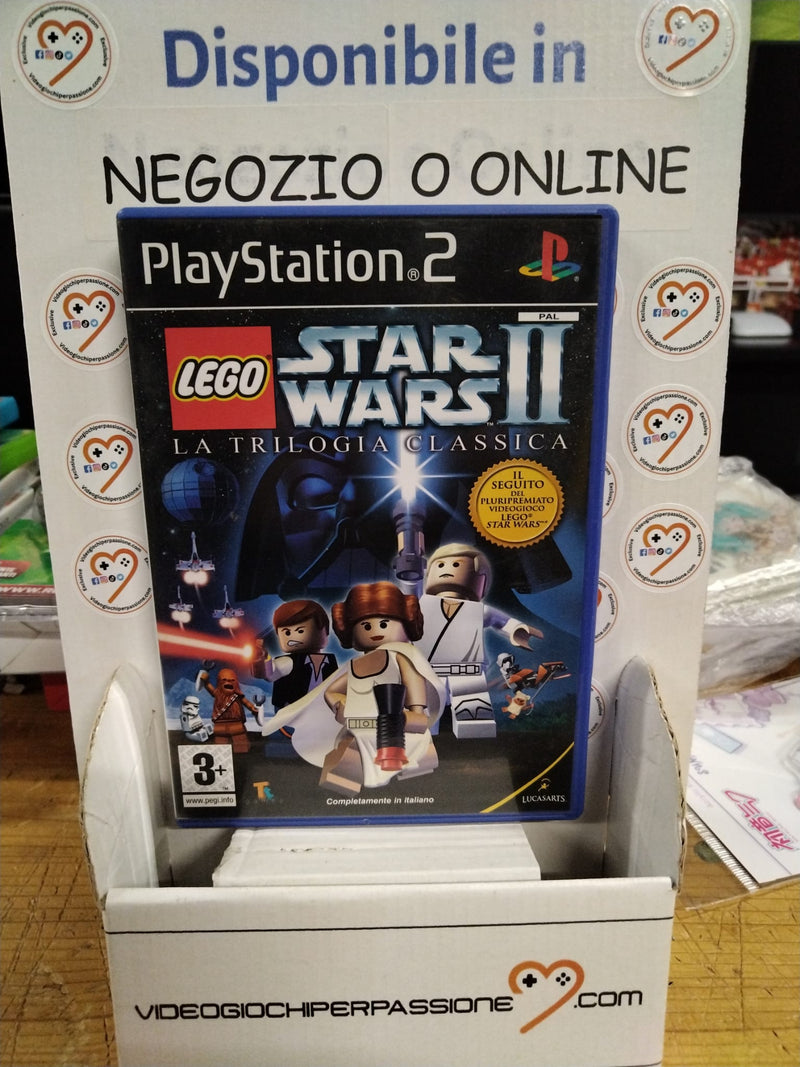 LEGO STAR WARS 2 LA TRILOGIA CLASSICA PS2 (usato)(completamente in italiano) (9702987825488)