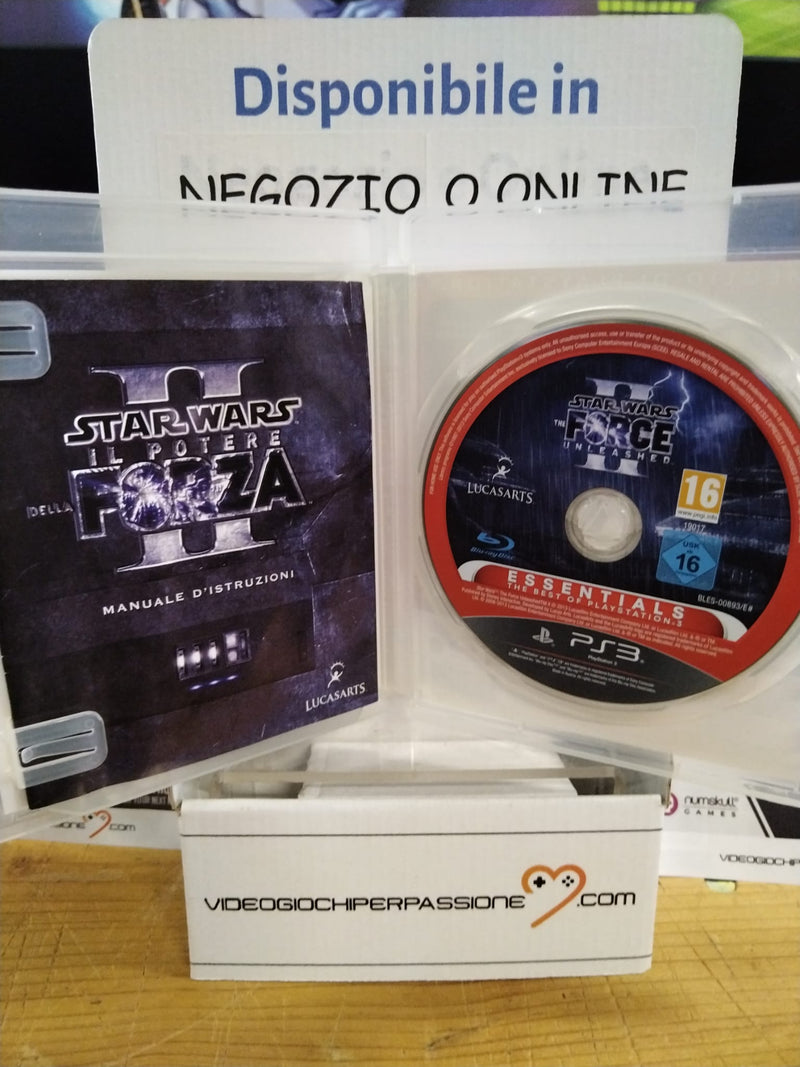 STAR WARS IL POTERE DELLA FORZA 2 PS3 (usato garantito)(versione ita.) (9543405109584)