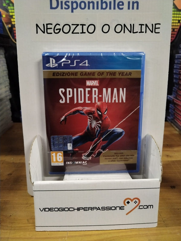 Marvel Spider-Man Playstation 4  Edizione Europea con Italiano (6550387949622)