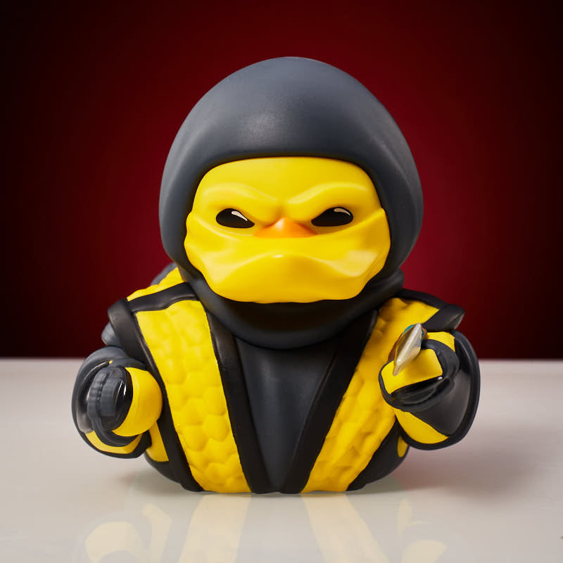 Official Mortal Kombat Scorpion TUBBZ Cosplaying Duck Collectible [PRE-ORDER] (8709488574800)