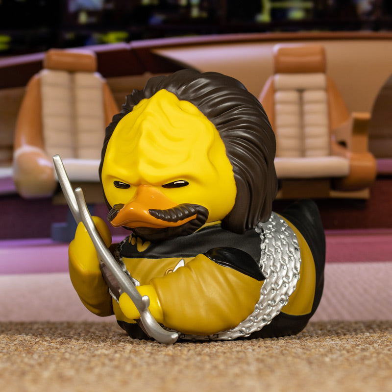 Star Trek Worf TUBBZ Cosplaying Duck da collezione (6549676621878) (8604581626192)