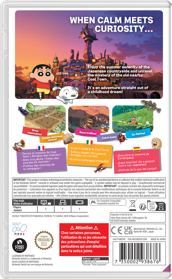 Shin chan: Shiro and the Coal Town Nintendo Switch Edizione Europea [Pre-ordine] (10131750977872)