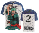 T-Shirt oversize traforata - One Piece Zoro