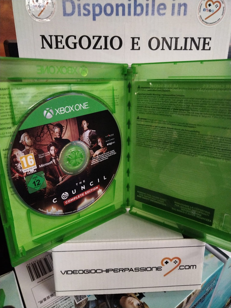 The council complete edition XBOX ONE (usato garantito)(versione ita. ing.) (10139573256528)