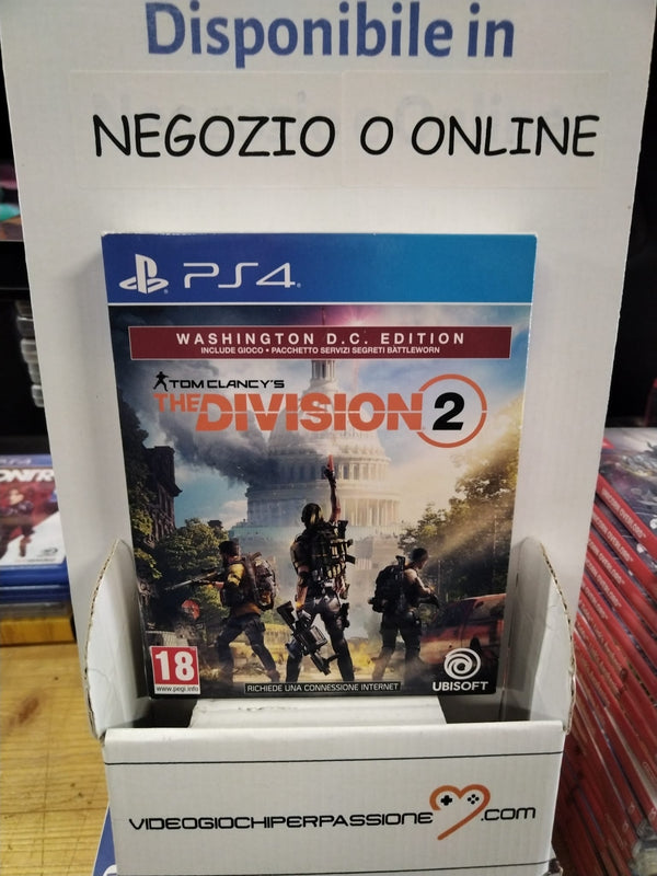 TOM CLANCY'S THE DIVISION 2  PLAYSTATION 4 EDIZIONE REGNO UNITO (copia) (9302606578000)