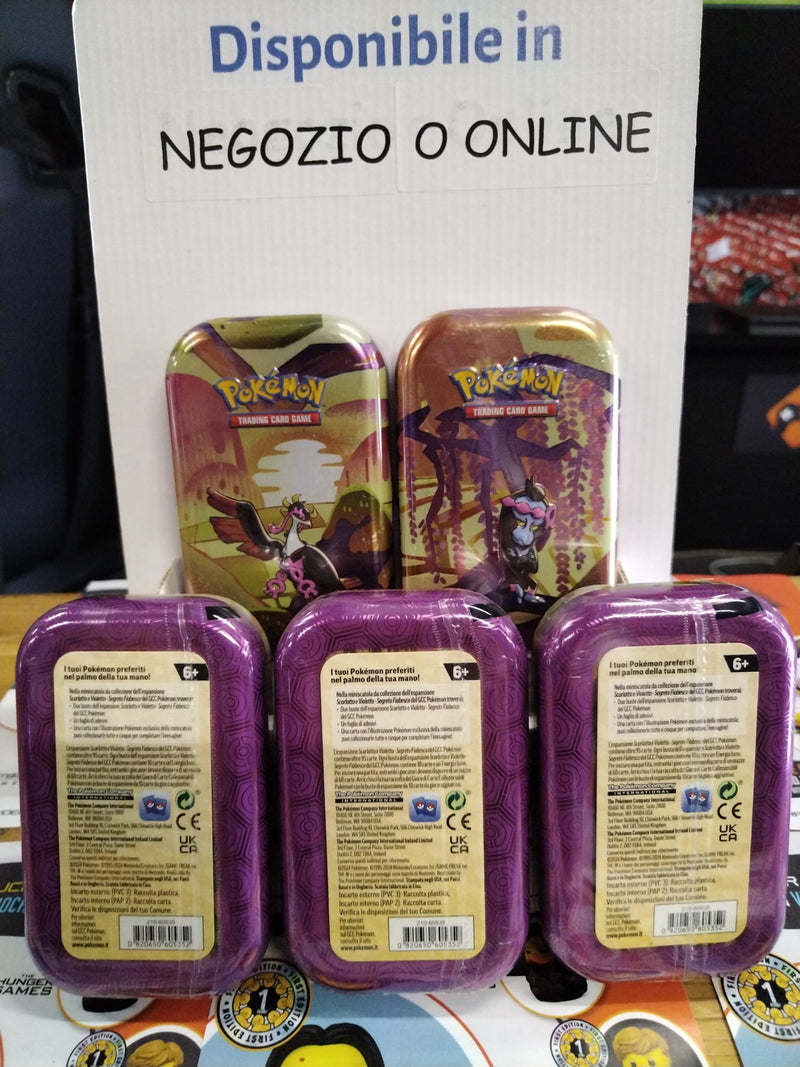 Pokemon Segreto Fiabesco Mini Tin da Collezione  Edizione Italiana (9535567692112)