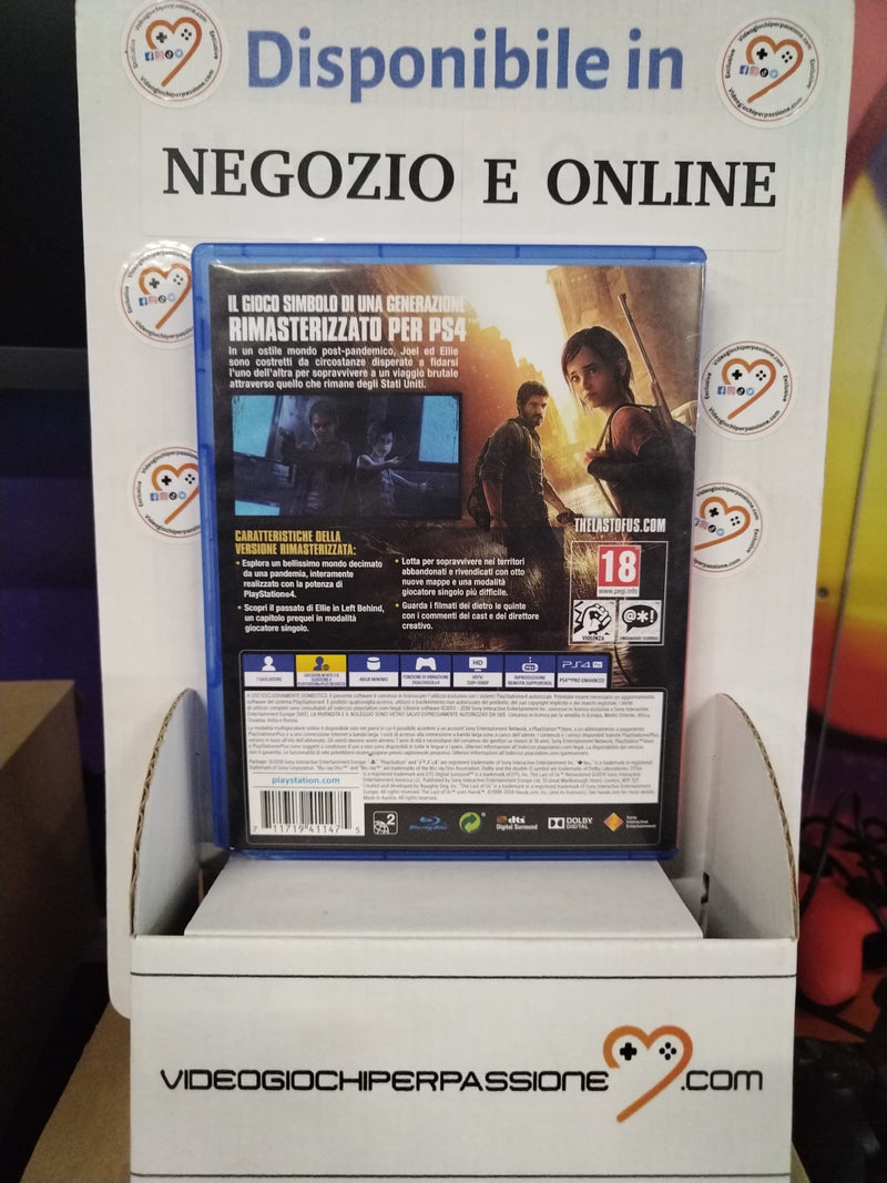 THE LAST OF US REMASTERED PLAYSTATION  4 EDIZIONE ITALIANA (usato garantito) (Copia) (10127830384976)