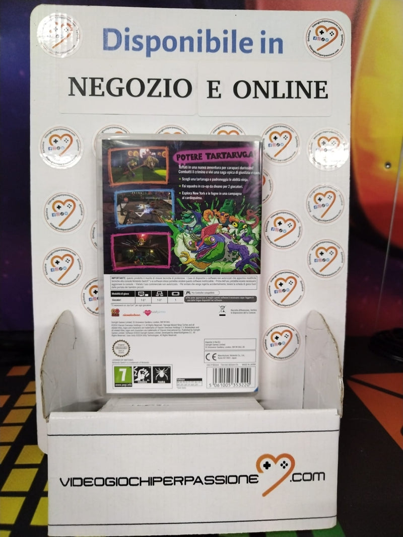 Teenage Mutant Ninja Turtles Mutants Unleashed Nintendo Switch (usato garantito)(versione ita.) (10288027763024)