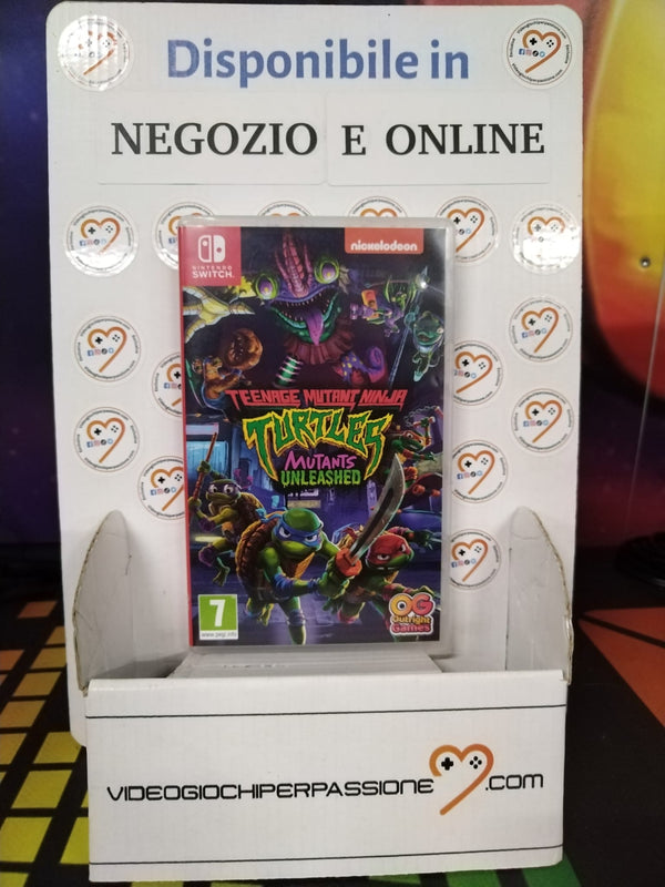 Teenage Mutant Ninja Turtles Mutants Unleashed Nintendo Switch (usato garantito)(versione ita.) (10288027763024)