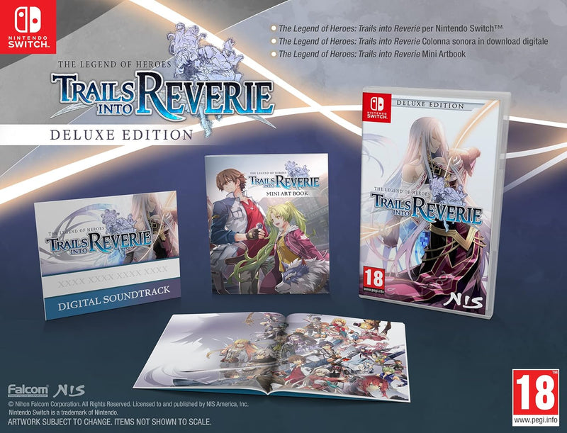 The Legend Of Heroes: Trails into Reverie- deluxe edition- Nintendo Switch VERSIONE ITA. (9297731846480)