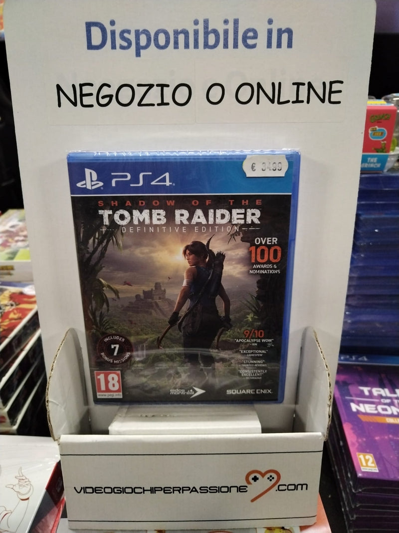 SHADOW OF THE TOMB RAIDER PS4 (usato garantito) (4864765984822)