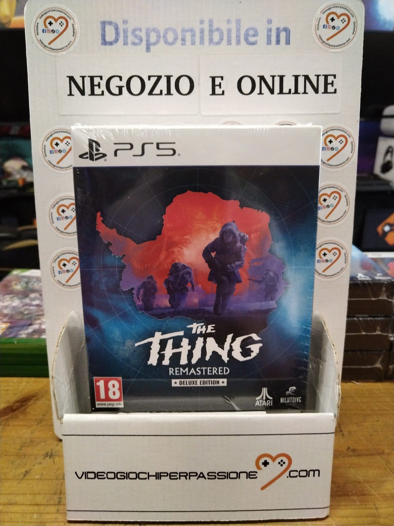 The Thing: Remastered Deluxe Edition Playstation 5 Edizione Europea [Pre-Ordine] (9780384137552)