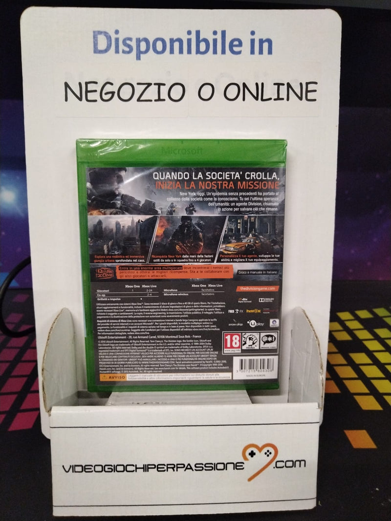 TOM CLANCY'S THE DIVISION XBOX ONE versione italiana (9304333746512)