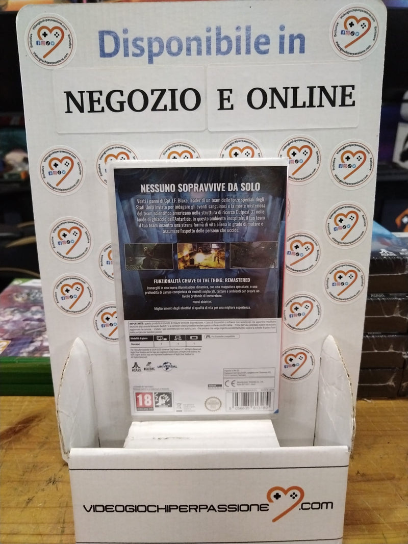 The Thing: Remastered Nintendo Switch Edizione Europea [Pre-Ordine] (9780355301712)