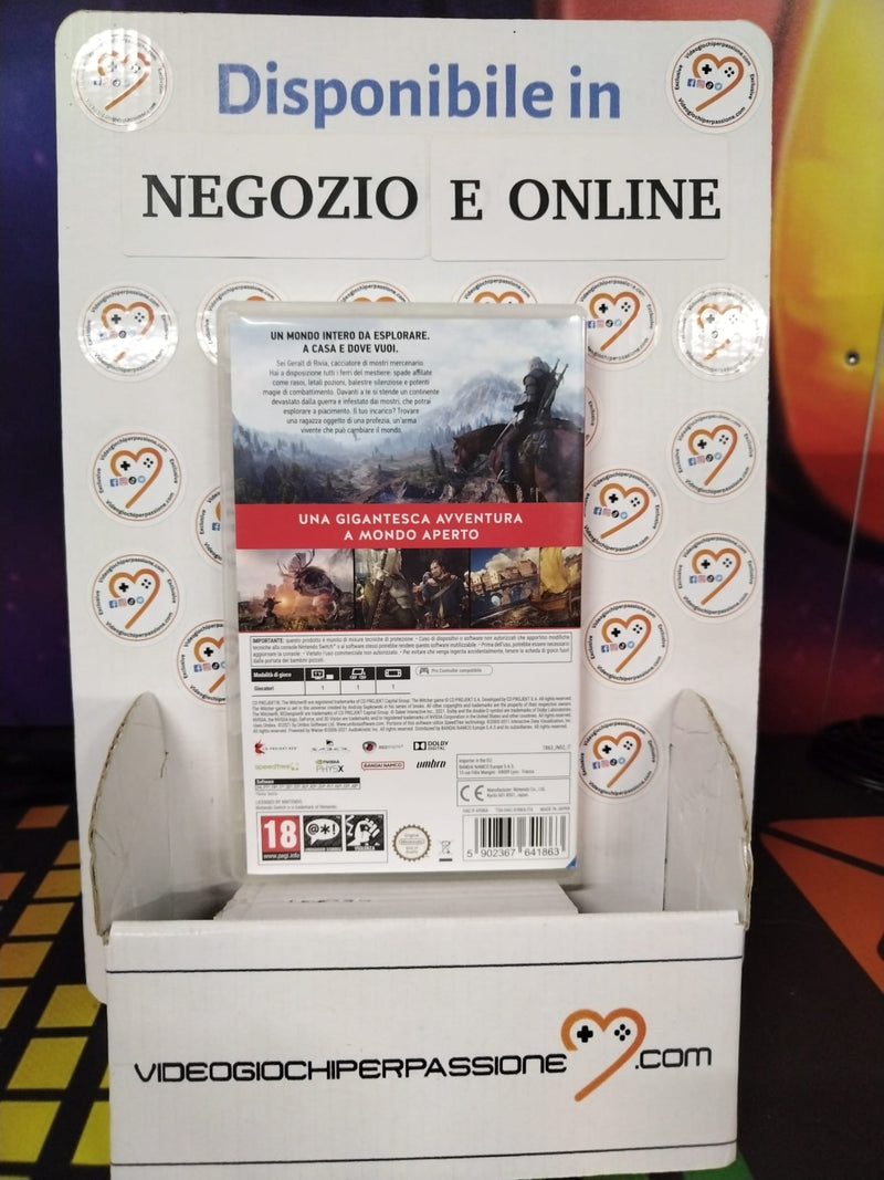 The Witcher 3: Wild Hunt Nintendo Switch (usato garantito)(versione italiana) (10288033988944)
