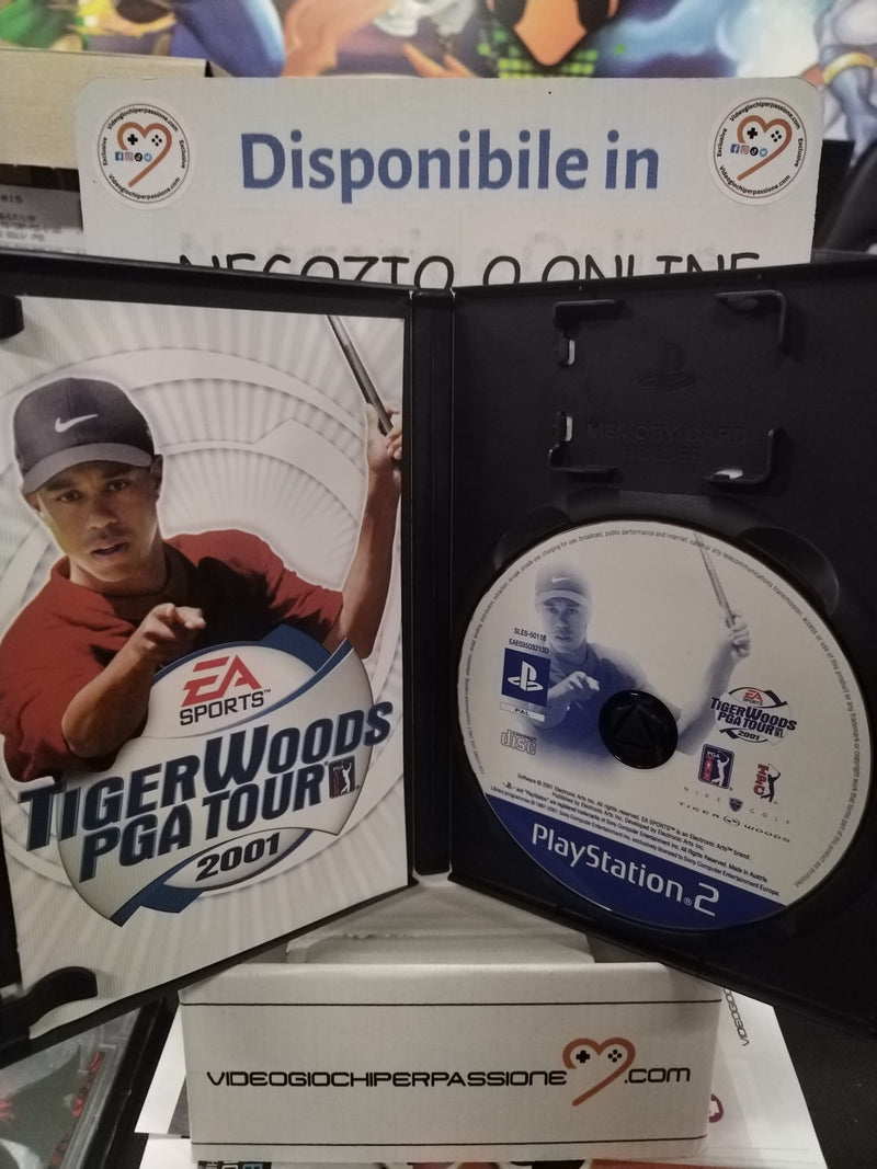 TIGER WOODS PGA TOUR 2001 PS2 (usato garantito) (9697364574544)