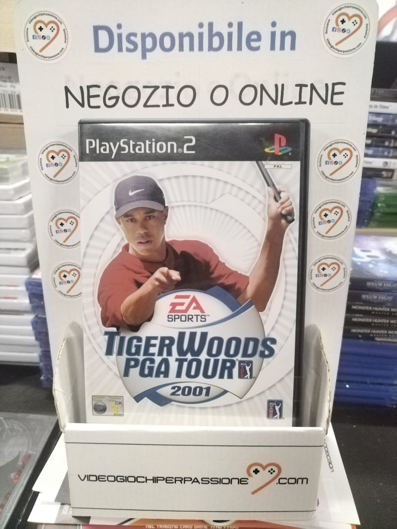 TIGER WOODS PGA TOUR 2001 PS2 (usato garantito) (9697364574544)